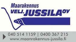 Maarakennus Velj. Jussila Oy logo